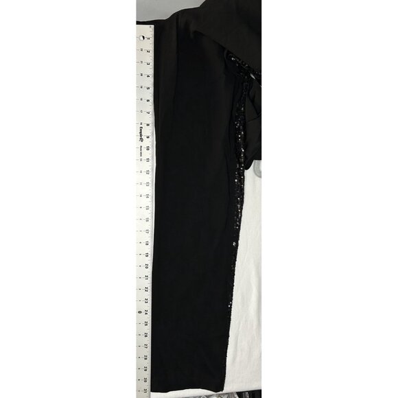 BCBGMAXAZRIA Mirabella Jumpsuit XS Open Back Sleeveless Sequins New Years Party - Picture 15 of 16